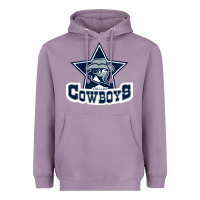Lavender the cowboys football Heavyweight Hoodie - linhVisuals