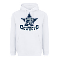 White the cowboys football Heavyweight Hoodie - linhVisuals