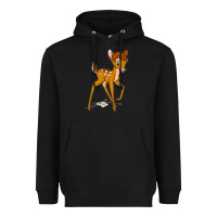 Black bambi Heavyweight Hoodie - linhVisuals