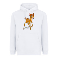 White bambi Heavyweight Hoodie - linhVisuals