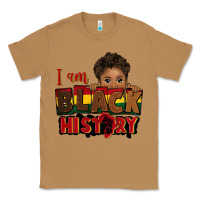 Toasted Coconut i am black history black boy peekaboo juneteenth Classic Tee - CowGirlArtShop