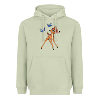 Matcha bambi Heavyweight Hoodie - linhVisuals