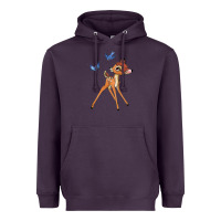 Plum bambi Heavyweight Hoodie - linhVisuals