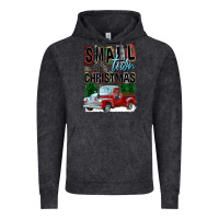 Vintage Black Small Town Christmas Vintage Hoodie - FaDigitalArtStudio