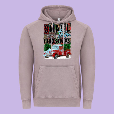 Small Town Christmas Vintage Hoodie Designed By Fadigitalartstudio