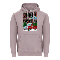 Vintage Zinc Small Town Christmas Vintage Hoodie - FaDigitalArtStudio