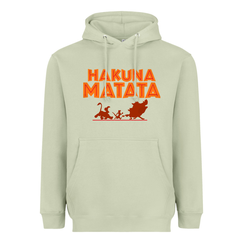 Lion King Hakuna Matata Heavyweight Hoodie by linhVisuals | Teevron