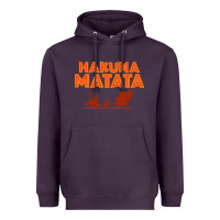 Plum lion king hakuna matata Heavyweight Hoodie - linhVisuals