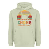 Matcha chonk cat scale meme retro oh lawd he comin' memes t shirt Heavyweight Hoodie - linhVisuals