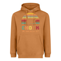 Meerkat chonk cat scale meme retro oh lawd he comin' memes t shirt Heavyweight Hoodie - linhVisuals