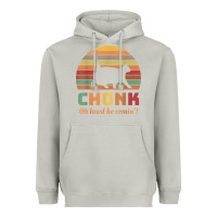 Moon Dust chonk cat scale meme retro oh lawd he comin' memes t shirt Heavyweight Hoodie - linhVisuals