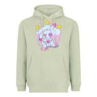 Matcha bunny pastel goth voodoo doll t shirt Heavyweight Hoodie - linhVisuals
