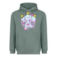 Sage bunny pastel goth voodoo doll t shirt Heavyweight Hoodie - linhVisuals