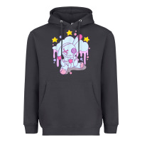 Smoke bunny pastel goth voodoo doll t shirt Heavyweight Hoodie - linhVisuals