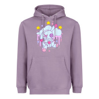 Lavender bunny pastel goth voodoo doll t shirt Heavyweight Hoodie - linhVisuals