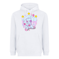 White bunny pastel goth voodoo doll t shirt Heavyweight Hoodie - linhVisuals