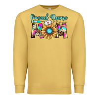 Antique Gold proud nurse mom Premium Sweatshirt - JahusDesignShop