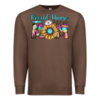 Chestnut proud nurse mom Premium Sweatshirt - JahusDesignShop