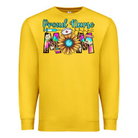 Lemon proud nurse mom Premium Sweatshirt - JahusDesignShop