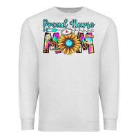 Oatmeal Heather proud nurse mom Premium Sweatshirt - JahusDesignShop