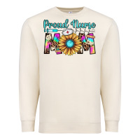 Sandshell proud nurse mom Premium Sweatshirt - JahusDesignShop