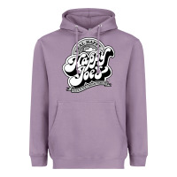 Lavender happy joes pizza Heavyweight Hoodie - linhVisuals