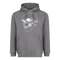 Storm creepy cool egirl eboy pastel goth vaporwave glitch skull sweatshirt Heavyweight Hoodie - linhVisuals