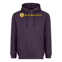 Plum howies pizza Heavyweight Hoodie - linhVisuals
