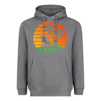 Storm outdoor t  shirt tahiti retro vintage sunset t  shirt Heavyweight Hoodie - linhVisuals