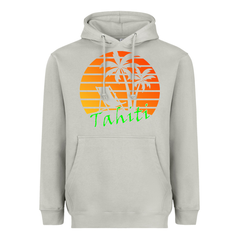 Outdoor T  Shirt Tahiti Retro Vintage Sunset T  Shirt Heavyweight Hoodie by linhVisuals | Teevron