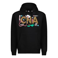 Black Western Certified Nursing Assistant Premium Hoodie - LillyAllenDesigns
