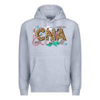 Heather Grey Western Certified Nursing Assistant Premium Hoodie - LillyAllenDesigns