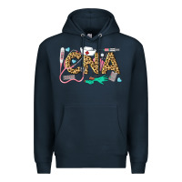 Navy Western Certified Nursing Assistant Premium Hoodie - LillyAllenDesigns
