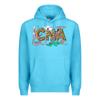 Ocean Blue Western Certified Nursing Assistant Premium Hoodie - LillyAllenDesigns