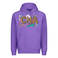 Purple Western Certified Nursing Assistant Premium Hoodie - LillyAllenDesigns