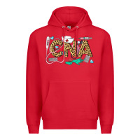 Red Western Certified Nursing Assistant Premium Hoodie - LillyAllenDesigns