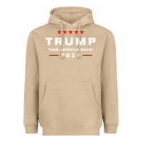 Mushroom donald trump 2024 take america back election   the return sweatshirt Heavyweight Hoodie - linhVisuals