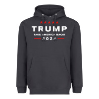 Smoke donald trump 2024 take america back election   the return sweatshirt Heavyweight Hoodie - linhVisuals
