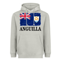 Moon Dust flag of anguilla   anguilla banner t shirt Heavyweight Hoodie - linhVisuals