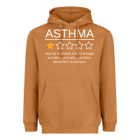 Meerkat funny asthma awareness one star rating inhaler wheezy breath t shirt Heavyweight Hoodie - linhVisuals