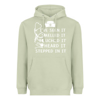 Matcha nurse t  shirt nurse i've seen it smelled it touched it t  shirt Heavyweight Hoodie - linhVisuals