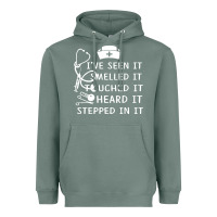 Sage nurse t  shirt nurse i've seen it smelled it touched it t  shirt Heavyweight Hoodie - linhVisuals
