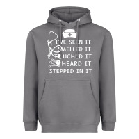 Storm nurse t  shirt nurse i've seen it smelled it touched it t  shirt Heavyweight Hoodie - linhVisuals