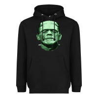 Black frankenstein monster classic horror flick t shirt Heavyweight Hoodie - linhVisuals