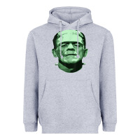 Heather Grey frankenstein monster classic horror flick t shirt Heavyweight Hoodie - linhVisuals