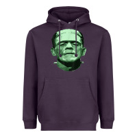 Plum frankenstein monster classic horror flick t shirt Heavyweight Hoodie - linhVisuals