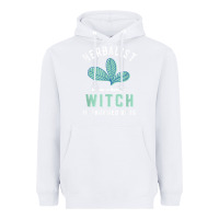 White funny herbalist because a witch is frowned upon herbalism t shirt Heavyweight Hoodie - linhVisuals