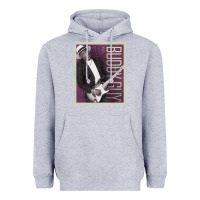 Heather Grey buddy guy classic Heavyweight Hoodie - linhVisuals