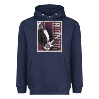 Navy buddy guy classic Heavyweight Hoodie - linhVisuals