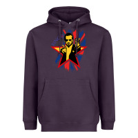 Plum ringo starr music concert Heavyweight Hoodie - linhVisuals